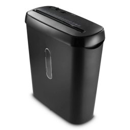 Trituradora de papel Hama Classic S61 corte en tiras, 8 L, protección grapas