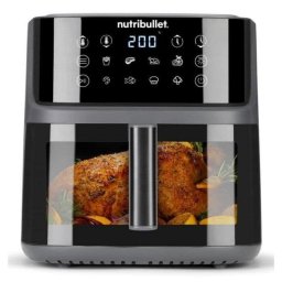 Freidora de aire NUTRIBULLET CrispLite Vision 8L 2000W ventana visión pantalla táctil