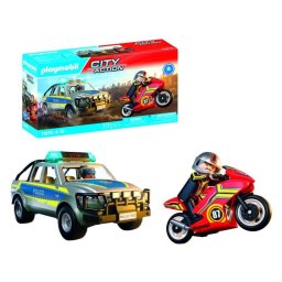 Vehículo PLAYMOBIL City Action 71875 Multicolor con Figuras y Accesorios