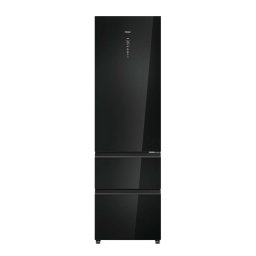 Frigorífico Combi Haier HTW7620DNGB No Frost 205cm 414L D Negro WiFi IA