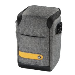 Estuche para cámara Hama Terra 90 Grey resistente al agua y golpes