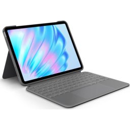 Teclado para iPad Air Logitech Combo Touch Gris con trackpad retroiluminado