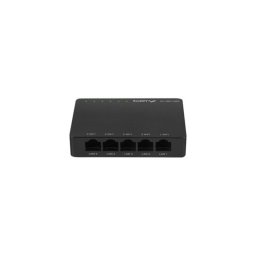 Switch de red Lanberg DSP2-1005-12V 5 puertos Gigabit sin gestión, negro