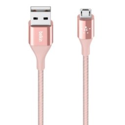 Cable USB Belkin DuraTek 1,2 m USB-A a Micro-USB B Oro Rosa