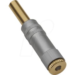 BKL KKS 25 PS - Conector jack, 2,5 mm, estéreo, 3 polos