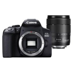 Canon EOS 850D 24.1MP WiFi + Objetivo EF-S 18-135mm F3.5-5.6 IS USM