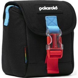 Polaroid Bolsa para Cámara Go Negra Multi (Cubierta de hombro, compatible Polaroid, Multicolor)