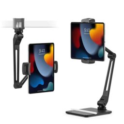 Soporte Twelve South HoverBar Duo flexible para iPad y iPhone de sobremesa y pinza