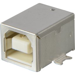 FREI USB BW SMD - Conector hembra USB integrado, serie B, acod., montaje SMD