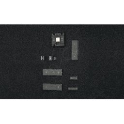 WARMBIER ESD PE-MOS 300 - Espuma insertable de PE ESD, dura, 300 x 6 x 300 mm