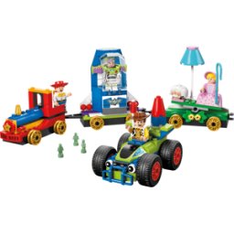 LEGO 43264 - LEGO® Disney - Tren de Fiesta y el coche RC de Toy Story