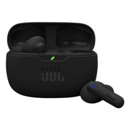 Auriculares JBL Wave Beam 2 inalámbricos Bluetooth con Cancelación de Ruido, Multipunto, Negro