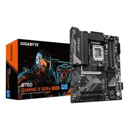 Placa Base GIGABYTE B760 GAMING X Intel B760 LGA1700 DDR4 ATX 2.5GbE PCIe 5.0 RGB
