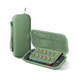 Funda Belkin ENA002HQSE para Nintendo Switch 2 resistente agua verde
