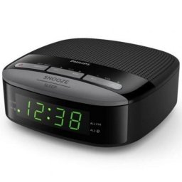 Despertador Philips TAR3305 radio FM pantalla LED temporizador alarma dual