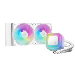 Refrigeración Líquida DeepCool LE240 V2 240mm 2 Ventiladores LED Blanco