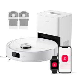 Robot Aspirador y Fregasuelos Roborock Q10 S5+ con Autovaciado Navegación LiDAR 10.000 Pa
