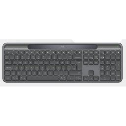Teclado Logitech Signature Slim Solar+ K980 inalámbrico completo Bluetooth con carga solar
