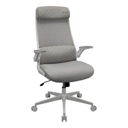 Silla de oficina Cougar CGR-STD-ASW ergonómica blanca con reposabrazos ajustables