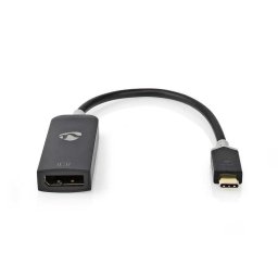 Adaptador gráfico USB-C Nedis CCBW64352AT02 DisplayPort 8K antracita 0,2 m