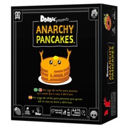 Juego de cartas Asmodee Dobble Anarchy Pancakes para 2-8 jugadores, lógico