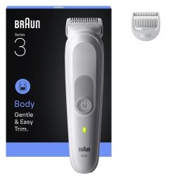 Afeitadora corporal Braun Series 3 80789709 gris claro mojado y seco