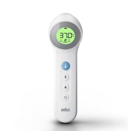 Termómetro corporal digital Braun BNT400 medición frontal LCD precisión 0,1 °C