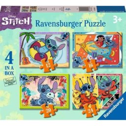 Rompecabezas Ravensburger Stitch multicolor 12-24 piezas infantiles
