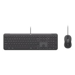 Teclado Logitech Signature Slim MK620 de tijera QWERTY con ratón óptico incluido