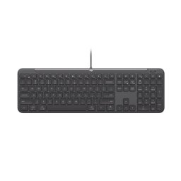 Teclado Logitech Signature Slim K620 alámbrico de tamaño completo con teclas de tijera y USB-C