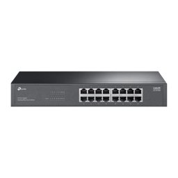Switch TP-Link LS1016G 16 Puertos Gigabit Ethernet Sin Ventilador Montaje en Rack