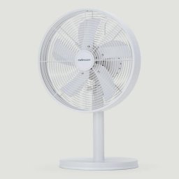 Ventilador de sobremesa Mellerware Brizy Circle 35W 5 aspas aluminio blanco