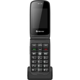 Teléfono móvil Denver BAS-24600L Negro 2.4 pulgadas 4G Bluetooth batería 900 mAh