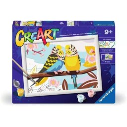 Kit de pintura por números Ravensburger 23975 con 15 pinturas y brocha