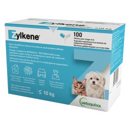 Zylkene relajante natural para perros y gatos - 100 cápsulas 75 mg - Perros y gatos hasta 10 kg