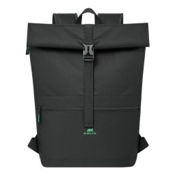 Mochila Rivacase Gremio urbana 15,6" impermeable rPET negra