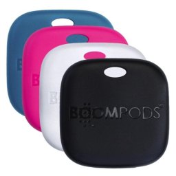 Localizador GPS Boompods TAGRE4 Bluetooth IPX7 100 dB Recargable Pack 4 Colores