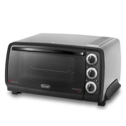 Horno eléctrico DeLonghi Sfornatutto 14 litros Plata con temporizador y convección