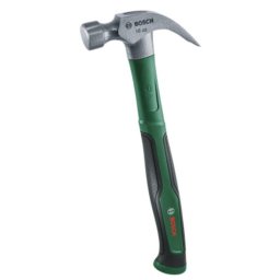 Martillo de orejas Bosch 1600A02ZA2 acero al carbón fibra de vidrio verde