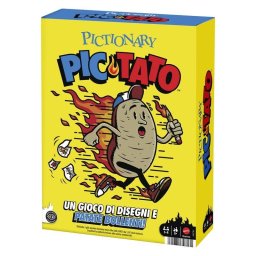 Juego de mesa Mattel Pictionary Pic-Tato multijugador dibujo 8 años