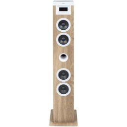 Thomson DS121CD Torre de Sonido Bluetooth con Reproductor de CD 60 W Madera