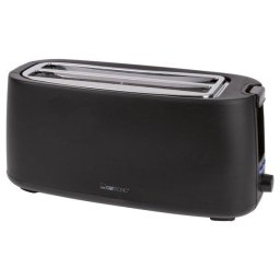 Tostador Clatronic TA 3802 4 ranuras 1400 W Negro