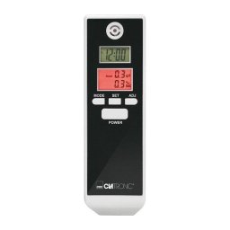 Alcoholímetro Clatronic AT 3605 Pantalla LCD Alarma Precisa Portátil