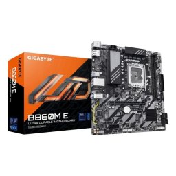 Placa Base GIGABYTE B860M E Intel B860 LGA1851 DDR5 Micro ATX sin WiFi RAID RGB