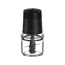 Picadora Haier HCH5B1 011 550 W 0,5 L vidrio doble cuchilla negra