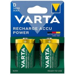 Pila recargable Varta 56720 D NiMH 1,2 V 3000 mAh pack 2 unidades