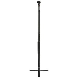 Monopod Hama Smooth aluminio 155 cm 1/4" negro y rosa ligero