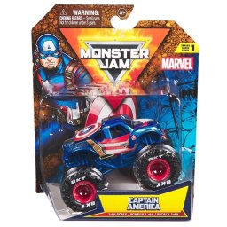 Camión Monster Truck Spin Master Marvel 1:64 Metal Multicolor Aleatorio