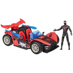 Coche de Juguete Hasbro Spider-Man VenomVersus Miles Morales con Figura y Accesorios