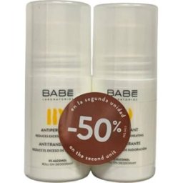 BABÉ Antitranspirante Roll On 2x50ml